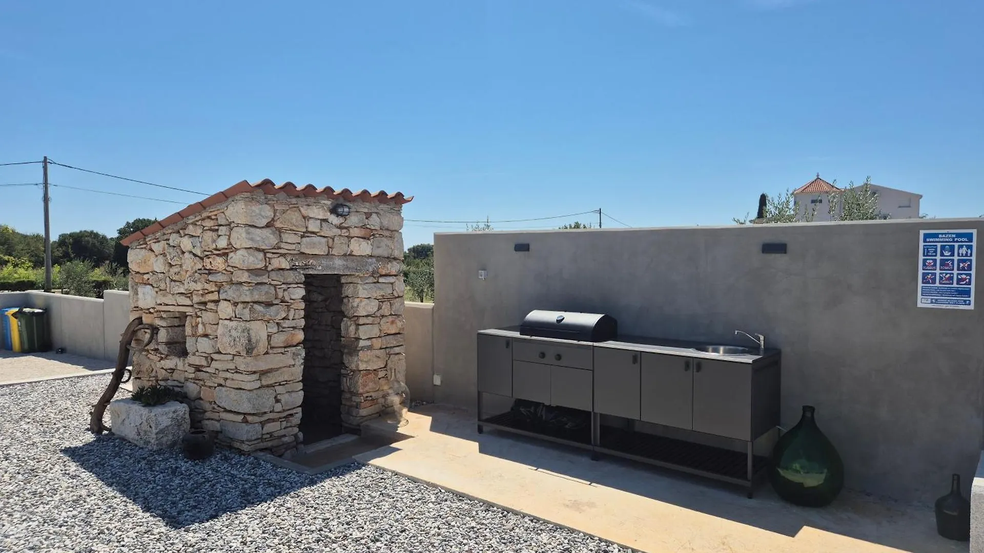 Stone Villa With Private Pool Pula Kroatien